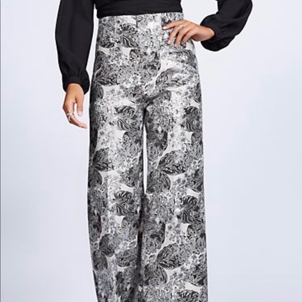 Silver stone Floral print pants